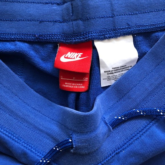 nike track and field shorts blue shorts small - Picture 2 of 4